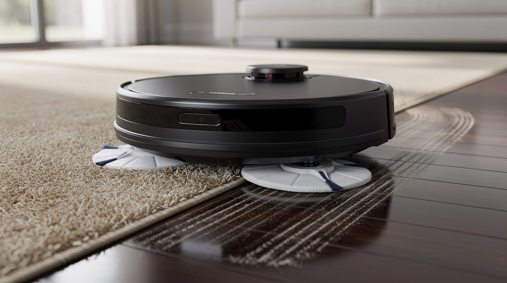 auto lift mop carpet protection