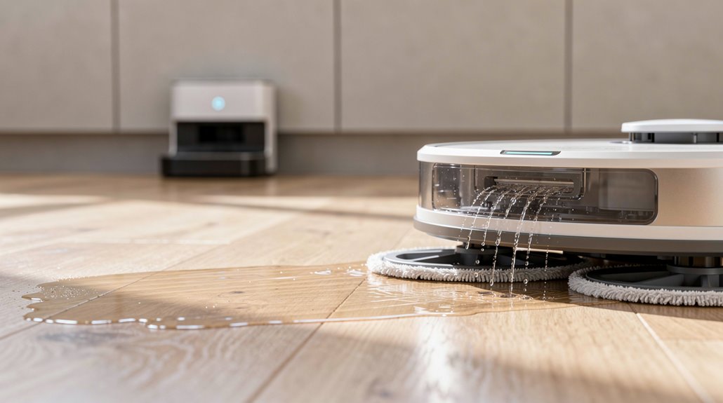 automatic water sourcing and drainage