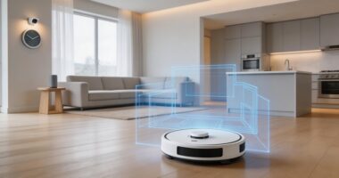 autonomous home mapping vacuum