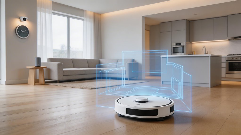 autonomous home mapping vacuum