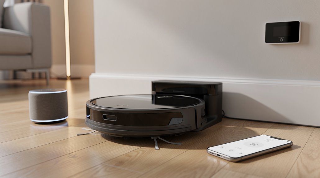 link vacuum account assign rooms