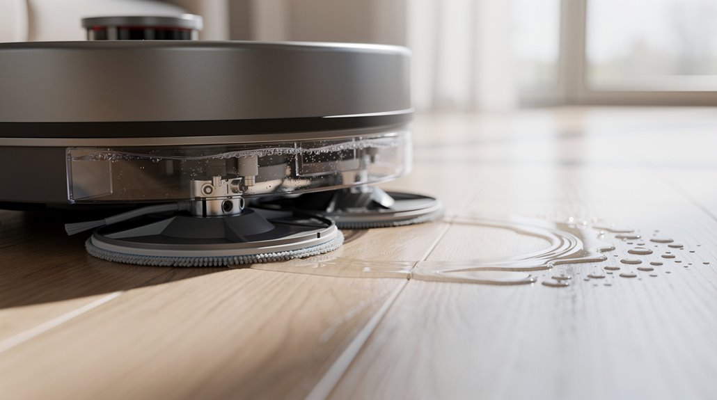 real time pump regulated mop delivery