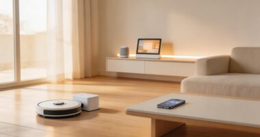 robot vacuum google home