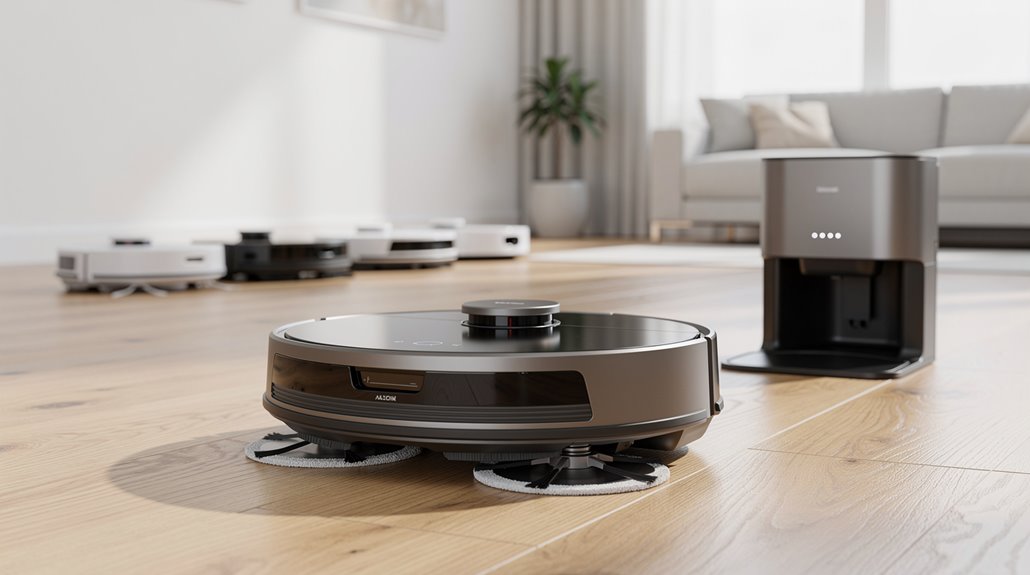 self emptying hot wash hepa docks