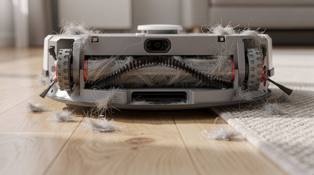 stiff bristles high maintenance pickup