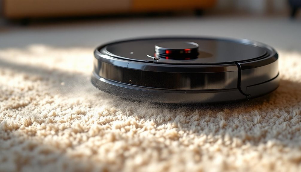 suction navigation battery mapping