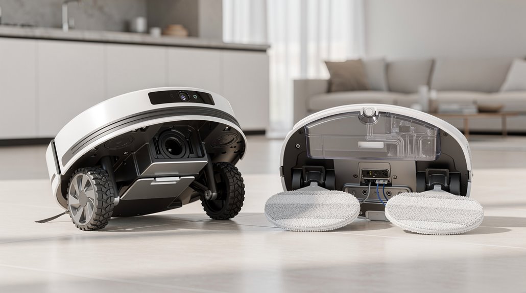 suction versus moisture control systems