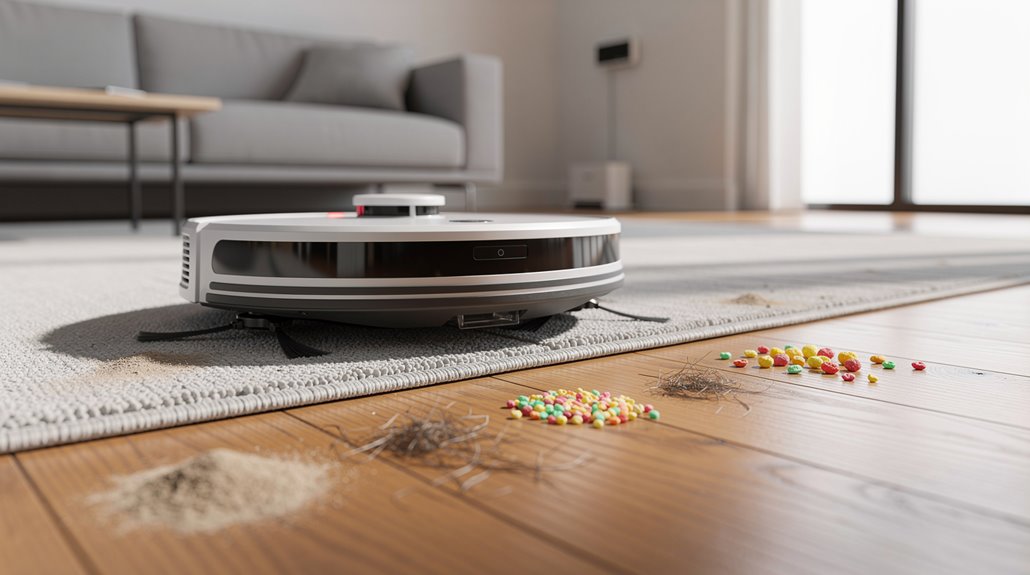 test suction modes on floors