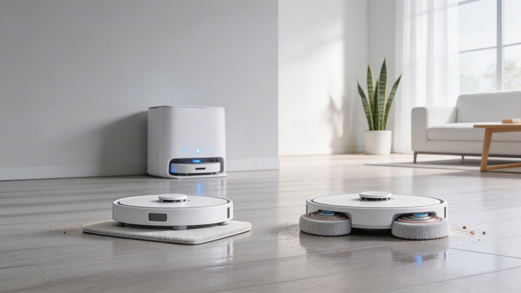 vibrating pad versus rotating disc